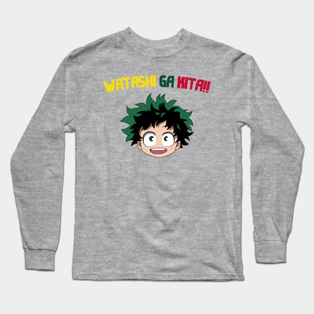 Deku Kid Long Sleeve T-Shirt by Likkey